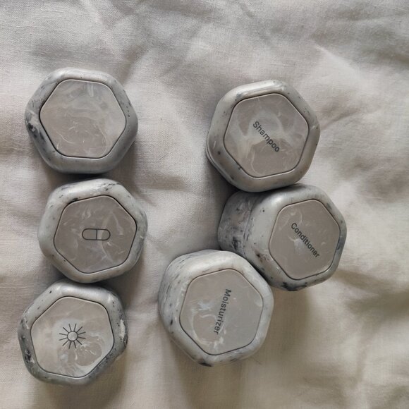 NEW Cadence Travel Containers Discovery Flex 9 Magnetic Capsule Granite Limited - Picture 2 of 5